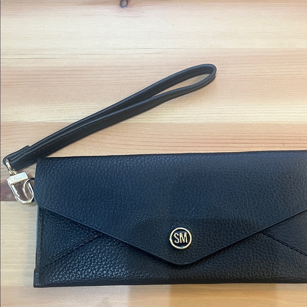 Black Women's Clutch Wallet - Picture 2 of 3